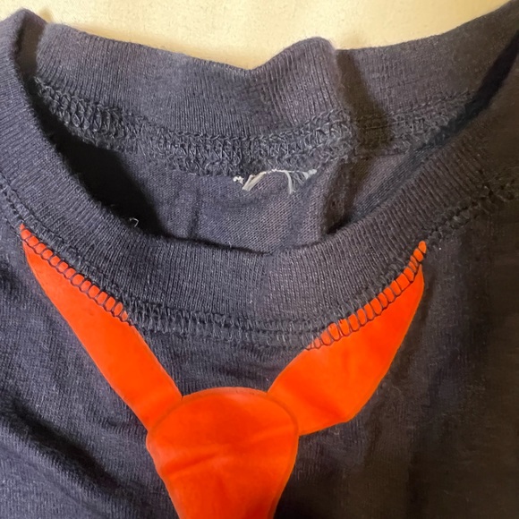 Gymboree boys thanksgiving turkey tie cotton long sleeve tee - Picture 3 of 3